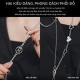  Dây đeo điện thoại DEVILCASE Dây kim loại phối logo DC/ Trái tim phong cách, năng động 