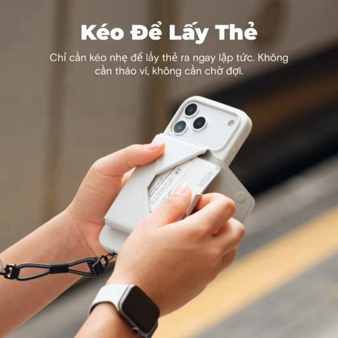 Ví Đựng Thẻ Kiêm Giá Đỡ Điện Thoại MOFT Snap Field Wallet (8-card) Ví Đựng 8 Thẻ Magnetic Cho iPhone 