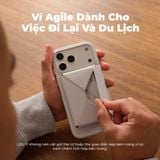  Ví Đựng Thẻ Kiêm Giá Đỡ Điện Thoại MOFT Snap Field Wallet (8-card) Ví Đựng 8 Thẻ Magnetic Cho iPhone 