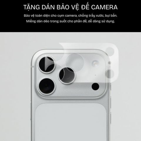  Lens camera Devilcase Sapphire cho iPhone 17 Pro/ 17 Pro Max Bảo vệ chống trầy xước 