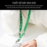  Dây đeo điện thoại DEVILCASE Single-hook xoay 360 Dây bện vải thời trang đa năng 