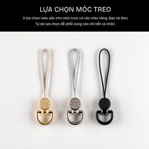  Dây đeo điện thoại DEVILCASE Douple-hook xoay 360 Dây bện vải thời trang đa năng 