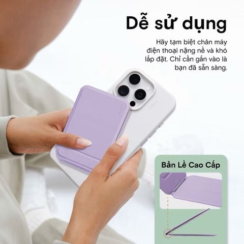  MOFT Snap Invisible MOVAS™  – Ví + giá đỡ + tripod điện thoại 3-trong-1, gắn từ tính 