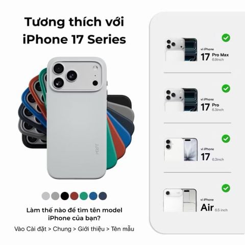  Ốp lưng MOFT MOVAS™ Snap cho iPhone 17 Series 