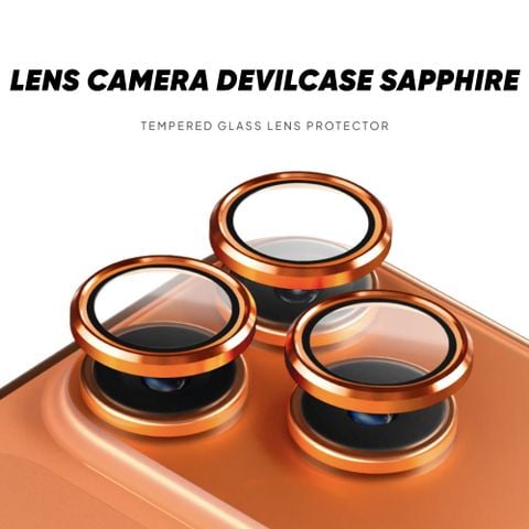  Lens camera Devilcase Sapphire cho iPhone 17 Pro/ 17 Pro Max Bảo vệ chống trầy xước 