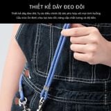  Dây đeo điện thoại DEVILCASE Douple-hook xoay 360 Dây bện vải thời trang đa năng 