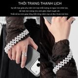  Dây đeo điện thoại DEVILCASE Pearl Bracelet Dây ngọc trai thanh lịch sang trọng 