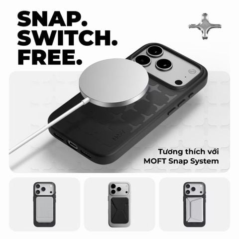  Bộ sưu tập MOFT X Tombogo Monogram Collection Made by MOVAS™ cho iPhone 17Pro/17ProMax 