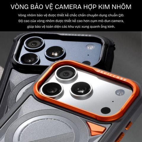  NEW Ốp lưng chống sốc DEVILCASE Ultra 2 Magnetic cho iPhone 17 Series Tản nhiệt hiệu quả 