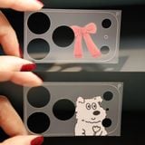  Miếng Dán Bảo Vệ Cụm Đế Camera DEVILCASE Cho iPhone 17 Pro Max Chất Liệu PET Cao Cấp 