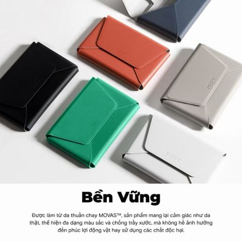  Ví Đựng Thẻ Kiêm Giá Đỡ Điện Thoại MOFT Snap Field Wallet (8-card) Ví Đựng 8 Thẻ Magnetic Cho iPhone 
