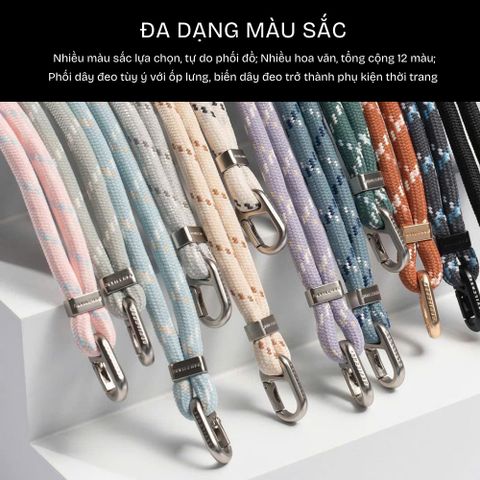  Dây đeo điện thoại DEVILCASE Single-hook Dây bện vải thời trang đa năng 