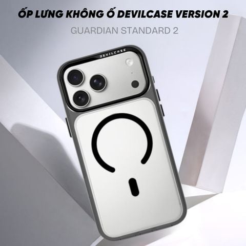  Ốp lưng không ố DEVILCASE cho iPhone 17 Series phiên bản tiêu chuẩn 2 siêu trong 