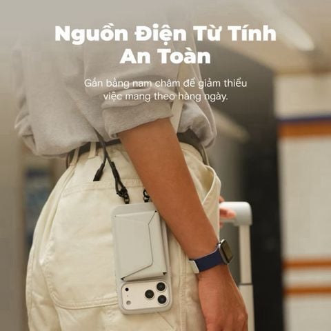  Ví Đựng Thẻ Kiêm Giá Đỡ Điện Thoại MOFT Snap Field Wallet (8-card) Ví Đựng 8 Thẻ Magnetic Cho iPhone 