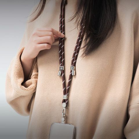  Dây đeo điện thoại DEVILCASE Single-hook xoay 360 Dây bện vải thời trang đa năng 