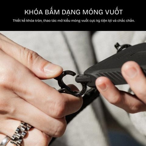  Dây đeo điện thoại DEVILCASE Ultra Bảng dây vải 20mm dày dặn, cá tính 