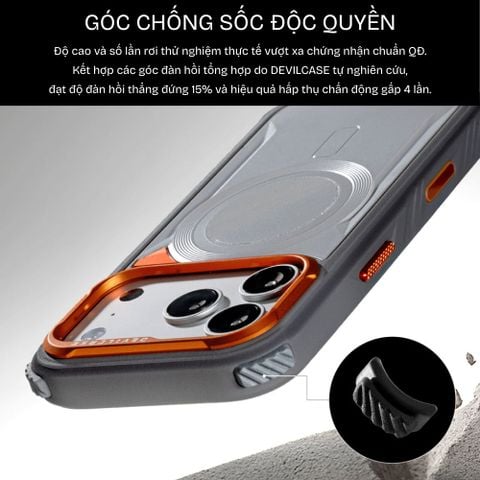  NEW Ốp lưng chống sốc DEVILCASE Ultra 2 Magnetic cho iPhone 17 Series Tản nhiệt hiệu quả 