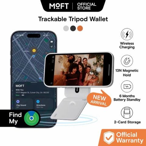  [MỚI] Tripod Walllet MOFT Giá đỡ ba chân điện thoại MOVASTM Chụp từ tính có thể theo dõi 4 trong 1 