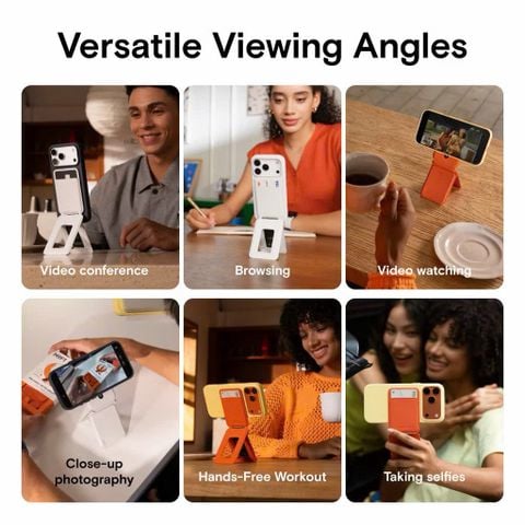  [MỚI] Tripod Walllet MOFT Giá đỡ ba chân điện thoại MOVASTM Chụp từ tính có thể theo dõi 4 trong 1 