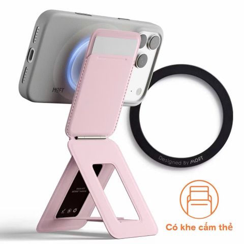  MOFT Snap Invisible MOVAS™  – Ví + giá đỡ + tripod điện thoại 3-trong-1, gắn từ tính 