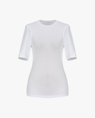  GIGI - Áo thun nữ cổ tròn tay lỡ phom ôm 