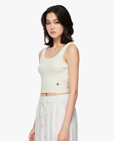  GIGI - Áo ba lỗ nữ cổ tròn phom croptop 
