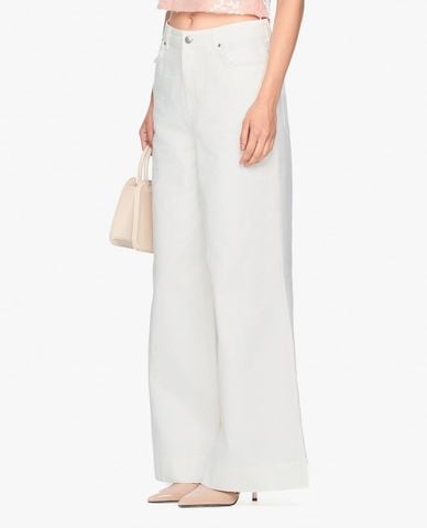  GIGI - Quần nữ ống rộng phom suông hiện đại 