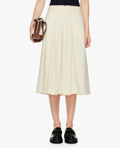  GIGI - Chân váy xếp li midi thanh lịch 