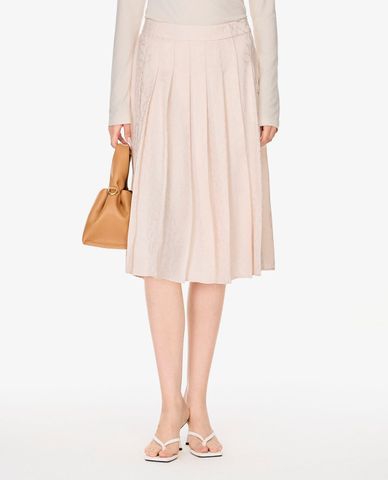  GIGI - Chân váy xếp li midi thời thượng 