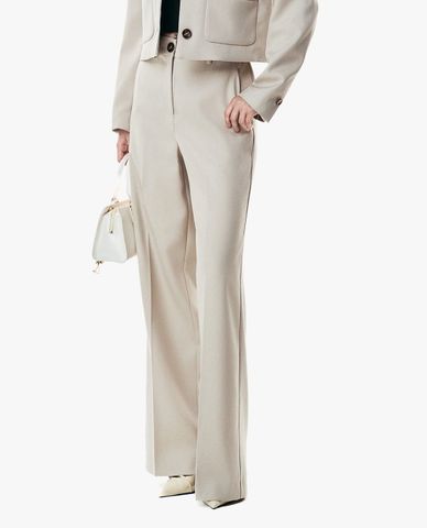  GIGI - Quần nữ ống rộng xếp li 