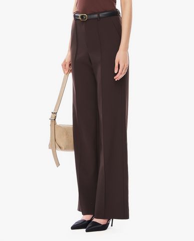  GIGI - Quần nữ ống rộng xếp li cạp cao 