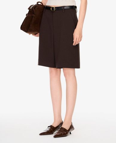  GIGI - Quần short nữ ngang gối ống rộng 