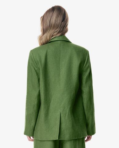  GIGI - Áo khoác blazer nữ cổ ve tay dài một hàng nút 