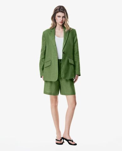  GIGI - Áo khoác blazer nữ cổ ve tay dài một hàng nút 