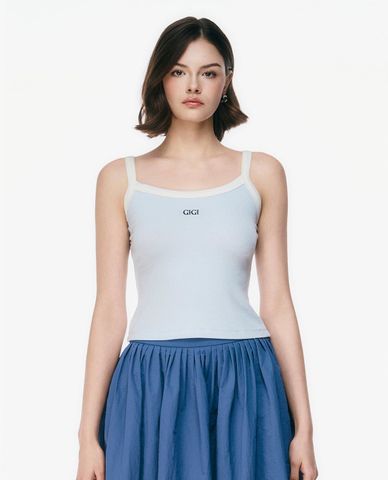  GIGI - Áo hai dây nữ cổ vuông phom ôm 