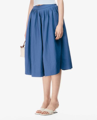  GIGI - Chân váy phom suông midi dáng xoè 