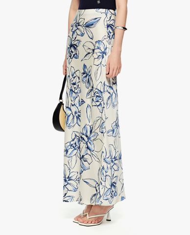  GIGI - Chân váy phom suông midi in hoa 