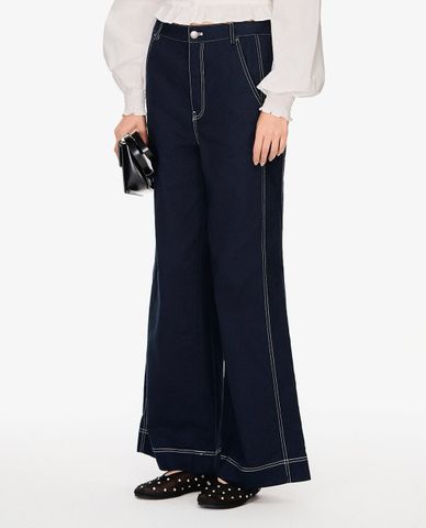  GIGI - Quần jeans nữ ống loe thời thượng 