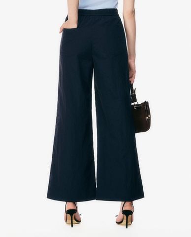  GIGI - Quần nữ ống rộng lưng thun thanh lịch 