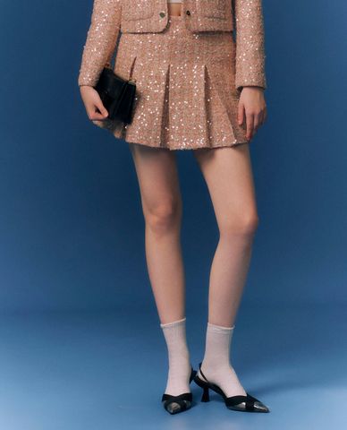  GIGI - Chân váy xếp li mini trẻ trung 