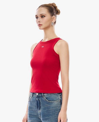  GIGI - Áo ba lỗ nữ cổ tròn phom ôm 