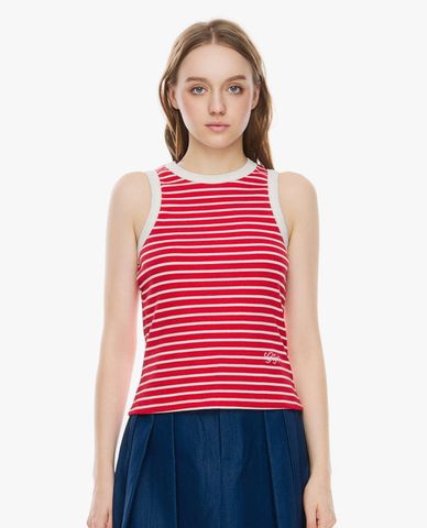  GIGI - Áo ba lỗ nữ kẻ sọc phom ôm 