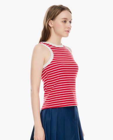  GIGI - Áo ba lỗ nữ kẻ sọc phom ôm 