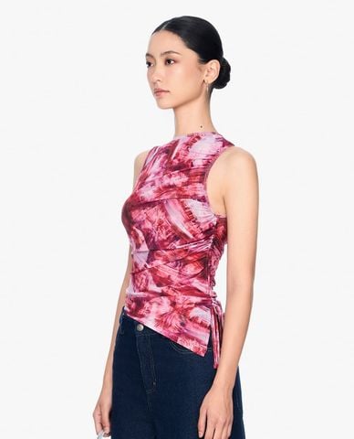  GIGI - Áo sát nách nữ cổ tròn phom ôm nữ tính 