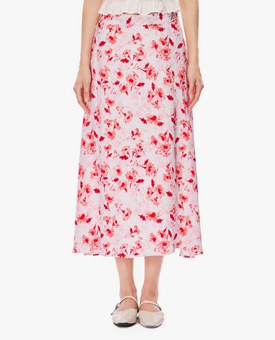  GIGI - Chân váy phom suông midi họa tiết hoa 