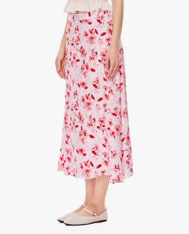  GIGI - Chân váy phom suông midi họa tiết hoa 