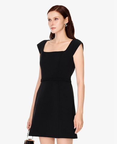  GIGI - Đầm mini cổ vuông tay cánh tiên 