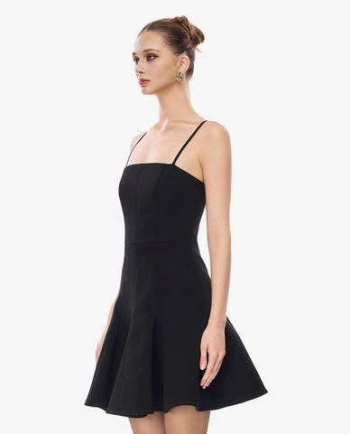  GIGI - Đầm hai dây mini dáng xòe 