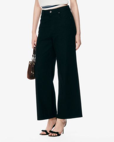 GIGI - Quần nữ ống rộng cổ điển 