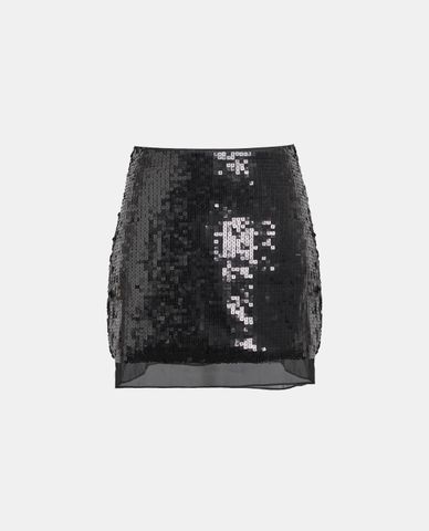  GIGI - Chân váy chữ A mini đính sequin 